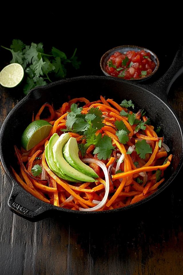 Sweet Potato Hash with Avocado: Hearty & Satisfying