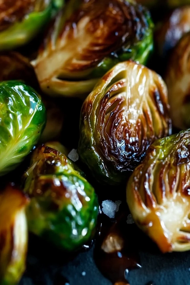 Maple Roasted Brussels Sprouts for Autumn: Sweet & Savory