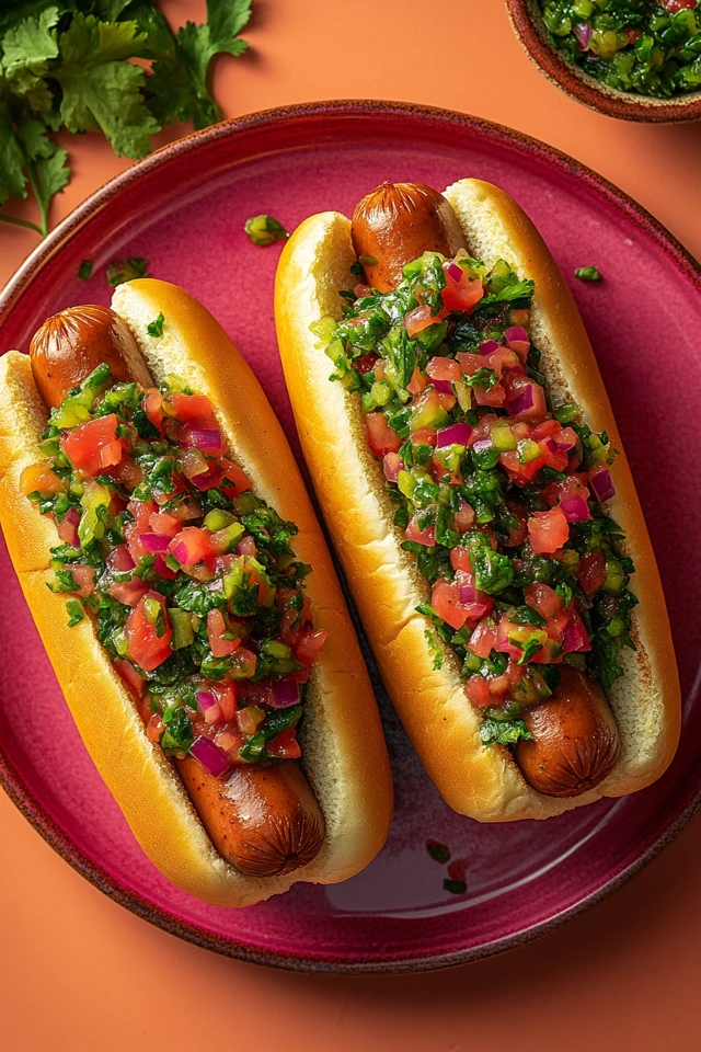 Vegan Hot Dogs with Homemade Relish: Nostalgic & Delicious