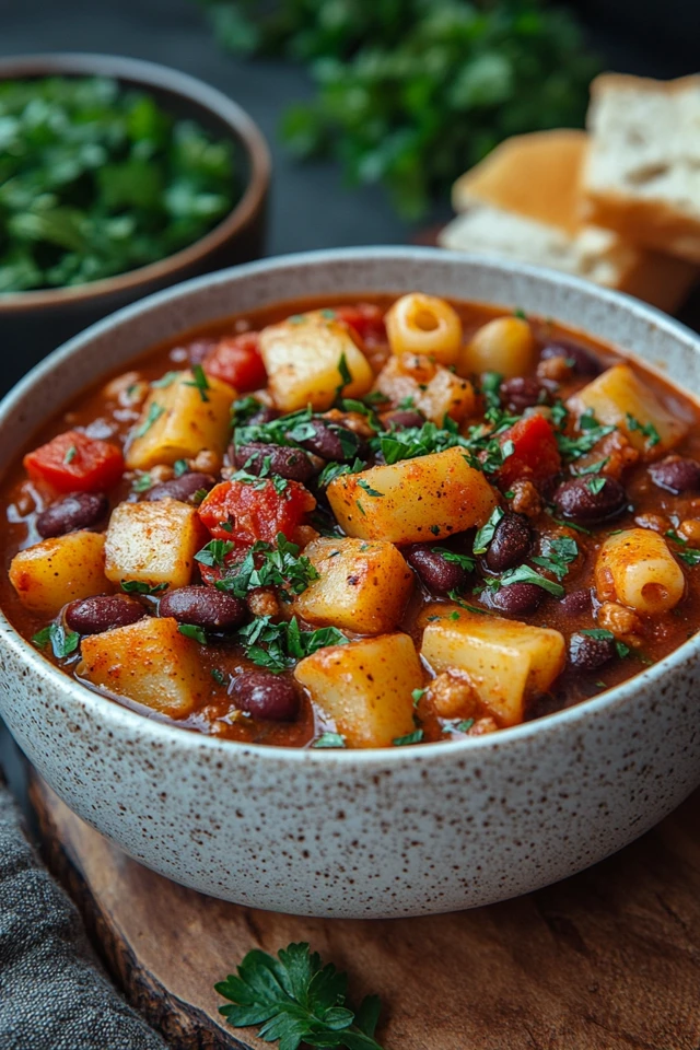 Rich Vegan Chili Mac: A Fusion of Comfort Foods