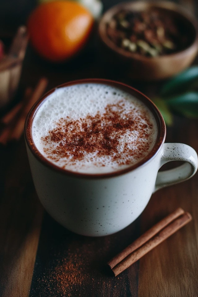 Vanilla Chai Vegan Latte: Spiced & Comforting