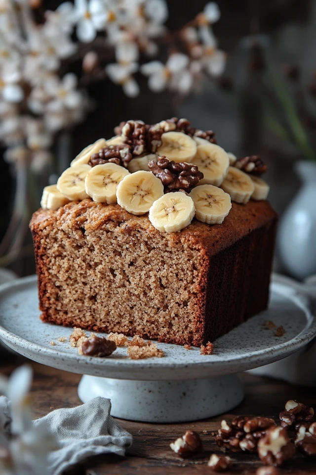 Gluten-Free Vegan Banana Bread: Moist & Flavorful