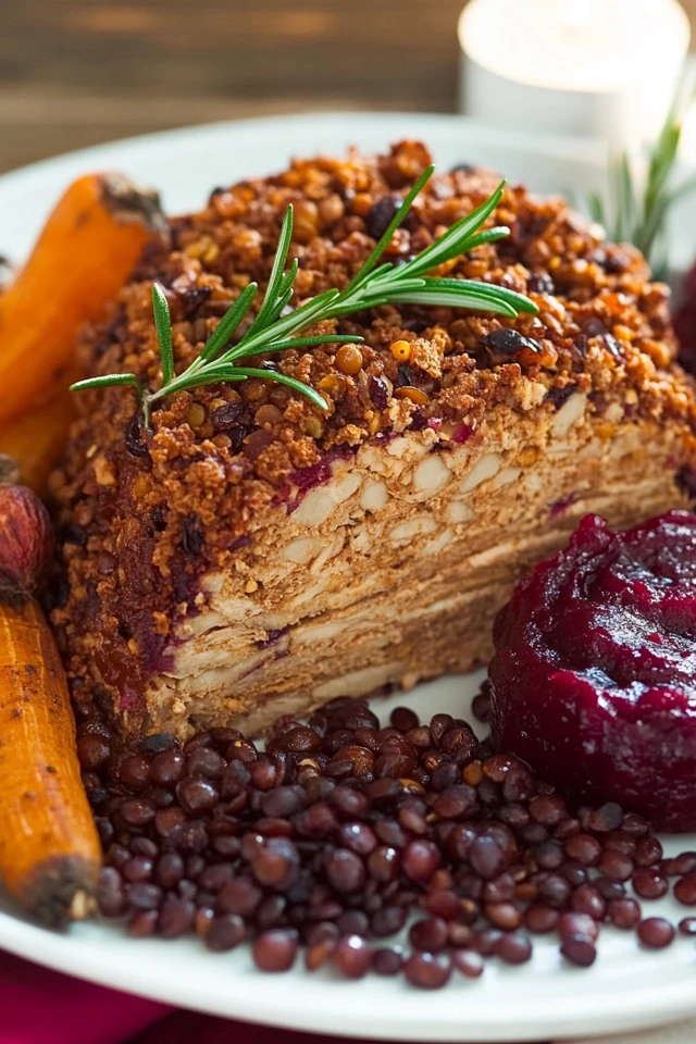 Vegan Christmas Feasts: Nut Roast Edition: Festive Main Dish