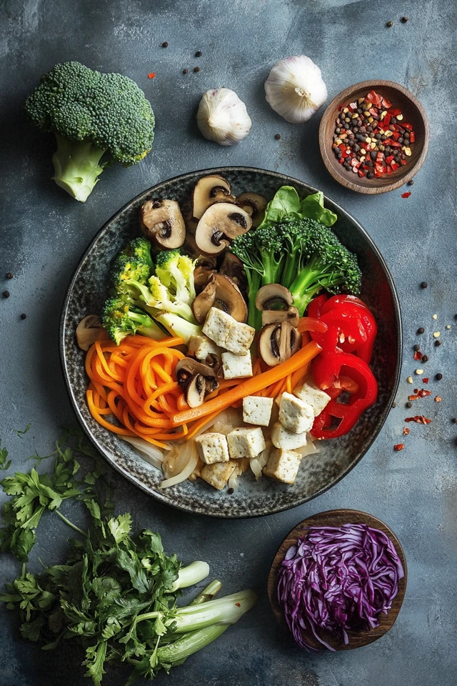 Instant Tofu & Vegetable Stir-Fry: Nutritious Vegan Dinner in a Snap