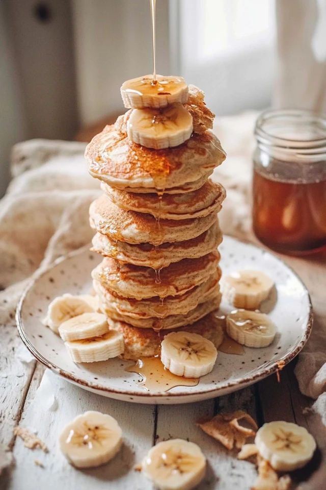 Fluffy Vegan Banana Pancakes: Sweet Morning Treat