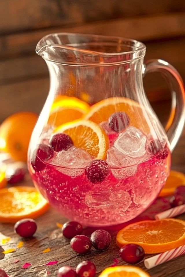 Vegan New Year’s Eve Sparkling Punch: Festive & Refreshing