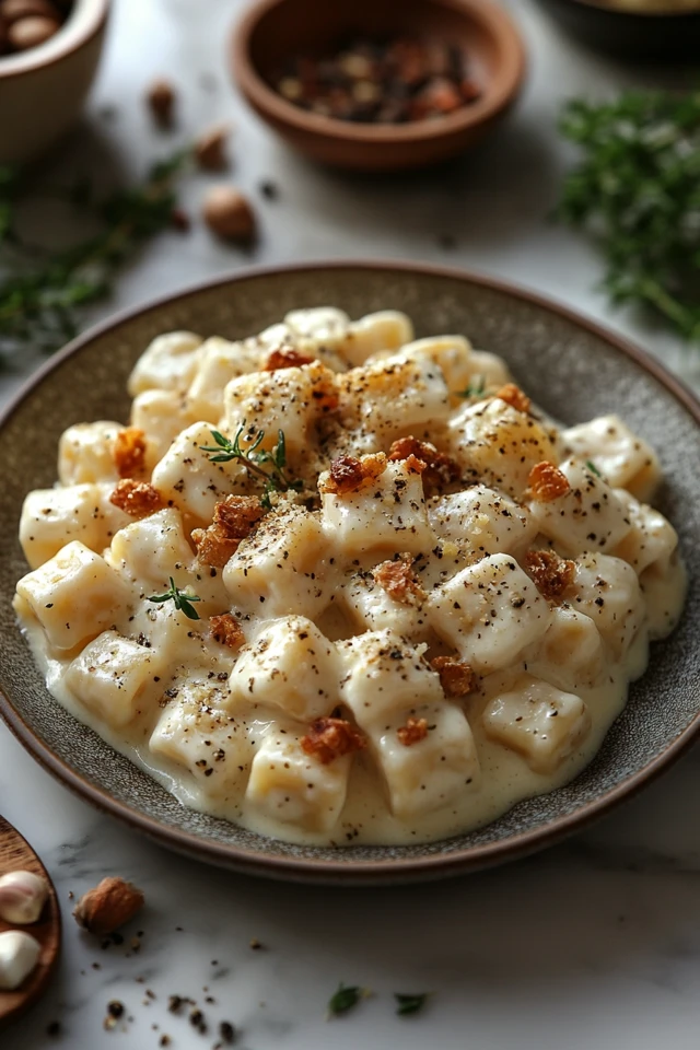 Silky Vegan Alfredo Fettuccine: Luxurious & Creamy Pasta