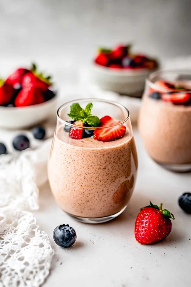 Overnight Oats with Fresh Berries: Ready-To-Eat Breakfast