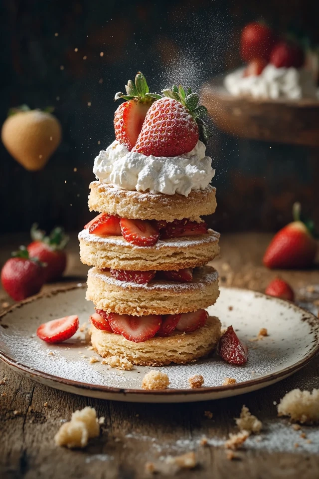 Fresh Vegan Strawberry Shortcake: Light & Fruity Indulgence