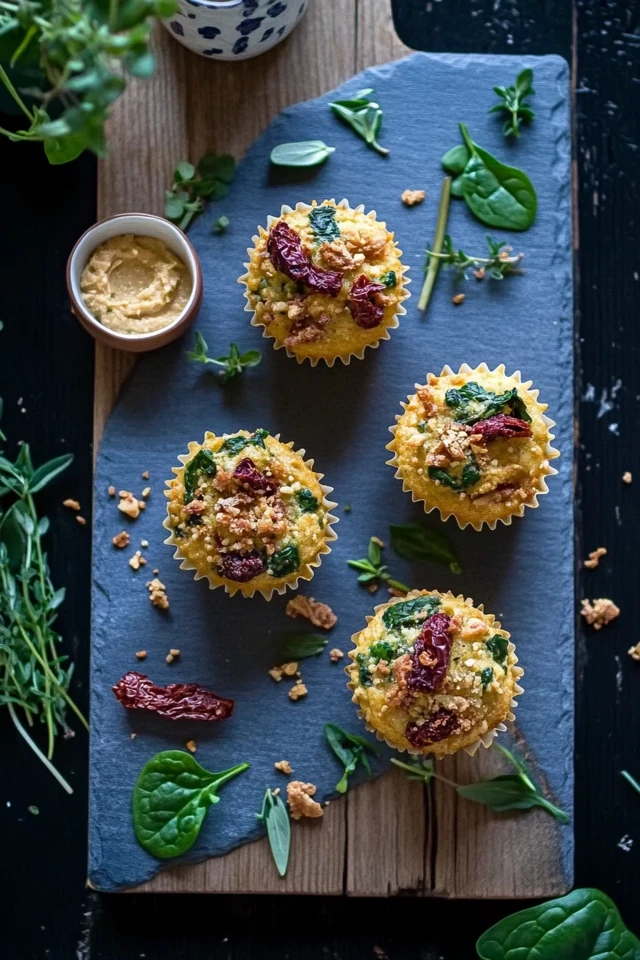 Savory Vegan Breakfast Muffins: Portable & Delicious