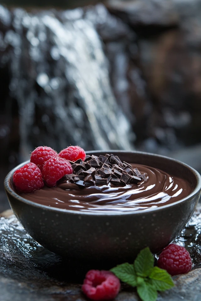 Gluten-Free Vegan Chocolate Avocado Mousse