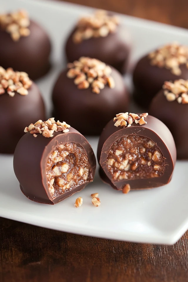 Vegan Chocolate-Covered Strawberries with Hazelnut Filling