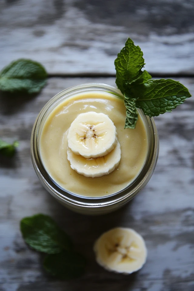 Vegan Avocado and Banana Smoothie for a Creamy, Nutrient-Packed Treat