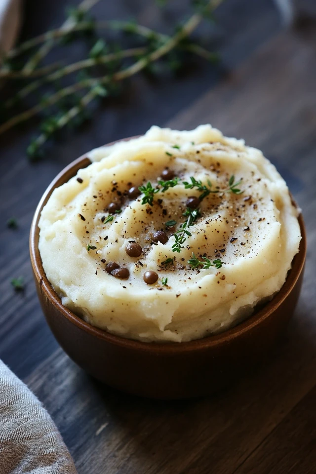 Hearty Vegan Mushroom & Lentil Shepherd’s Pie with Fluffy Mashed Potatoes