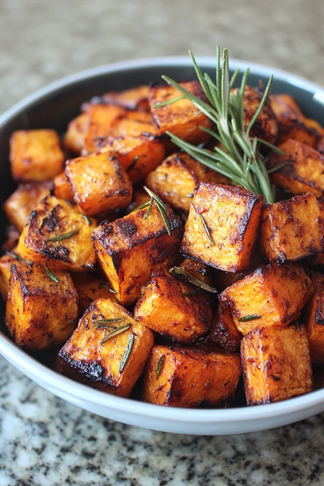 Vegan Roasted Root Vegetables with Rosemary and Garlic